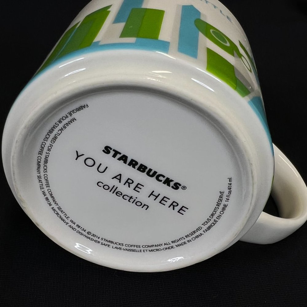 Starbucks Seattle You Are Here Collection 14oz Coffee Mug - Picture 9 of 9